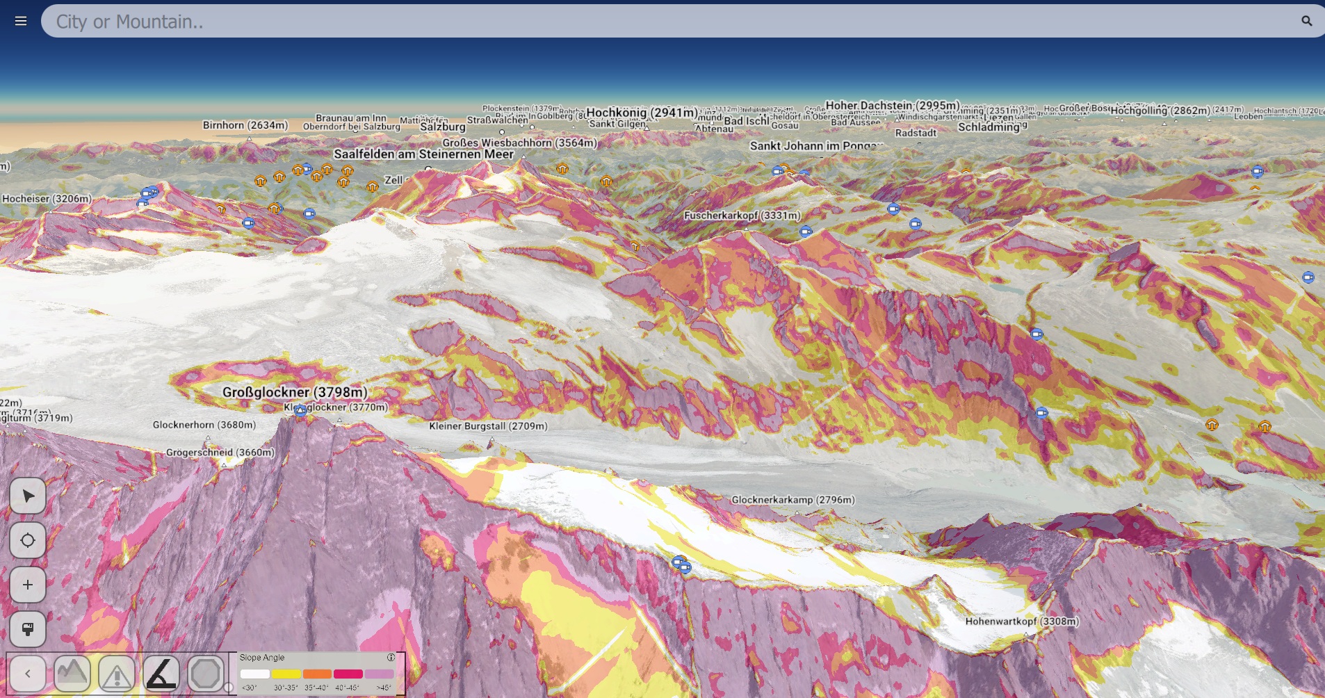 Alpine Maps Screenshot